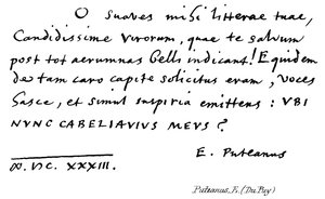 Adeanus, E (Du Puy) od English School