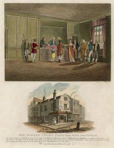 Pye Powder Court, Cloth Fair, West Smithfield od English School