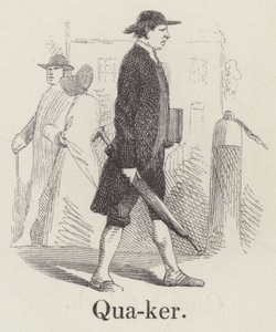 Quaker (rytina) od English School