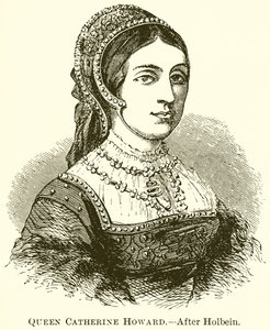 Královna Catherine Howardová od English School