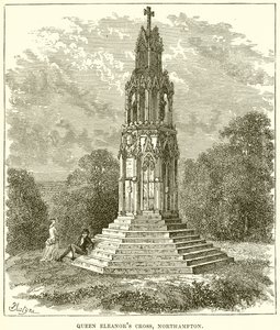 Queen Eleanors Cross, Northampton od English School