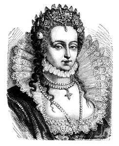 Královna Alžběta I. (barva lito) od English School