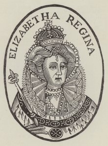 Queen Elizabeth I (rytina) od English School