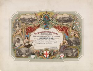 Diamantové jubileum královny Viktorie, přijímací ples korporací City of London od English School