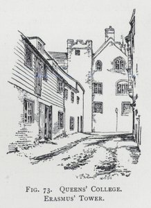 Queens" College, Erasmus" Tower od English School