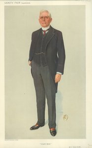 RV Vassar-Smith, Lloyds Bank, 20. července 1910, karikatura Vanity Fair od English School
