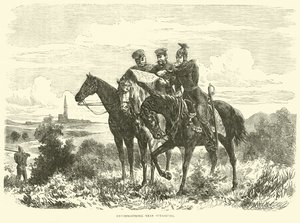 Průzkum poblíž Štrasburku, září 1870 od English School