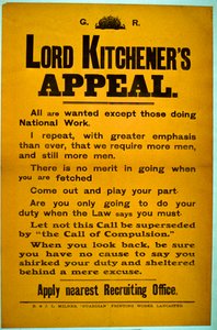 Náborový plakát - Lord Kitcheners Appeal, 1914-18