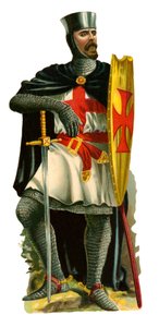 Rytíř Červeného kříže krále Richarda I., 1189-1199 od English School