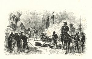 Náboženské pronásledování; Francois I. (rytina) od English School
