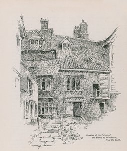 Pozůstatky paláce biskupa z Winchesteru od English School