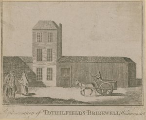Zastoupení Tothill Fields Bridewell od English School