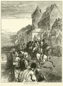 Ústup armády Chanzys, leden 1871 od English School