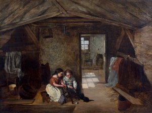 Reverend John Wesleys Study, Orphan House, Newcastle, 1856 od English School