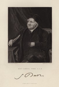 Reverend Samuel Parr od English School
