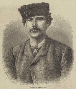 Ricciotti Garibaldi (rytina) od English School