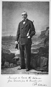 Richard Collinson - vedoucí expedice na HMS Enterprise, 1876 (hlubotisk) od English School