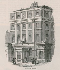 Dům Richarda Coswayse, Stratford Place, Oxford Street, Londýn od English School