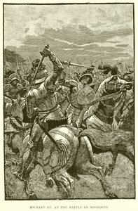 Richard III v bitvě u Bosworthu