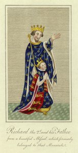 Richard II a jeho otec od English School