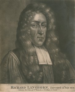 Richard Langhorn, popraven 14. července 1679 od English School