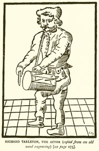 Richard Tarleton, herec od English School