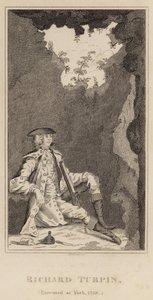 Richard Turpin, popraven v Yorku, 1739 od English School