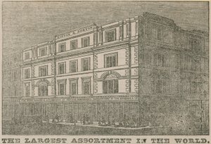 Sklad Rippon and Burtons, Oxford Street 39 od English School