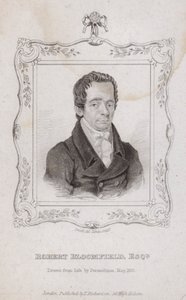 Robert Bloomfield , anglický básník od English School