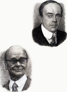 Robert Falcon Scott a Peter Scott od English School