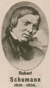 Robert Schumann (rytina) od English School