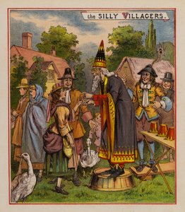 Robin The Conjuror (barevné lito) od English School
