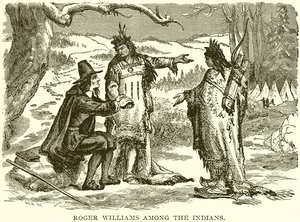 Roger Williams mezi Indiány od English School