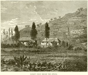 Rorkes Drift před útokem od English School