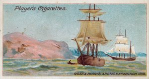 Arktická expedice Rosse a Parryse, 1818 od English School