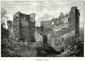 Hrad Rothesay (rytina) od English School