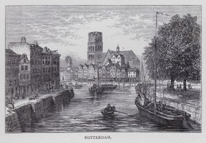 Rotterdam (rytina) od English School