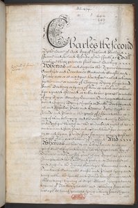 Royal Charter udělená Royal English Merchant Adventurers Company obchodující do Afriky od English School