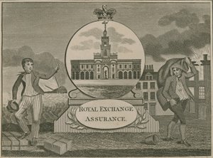 Royal Exchange Assurance, Londýn od English School