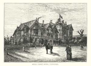 Hotel Royal Forest, Chingford (rytina) od English School
