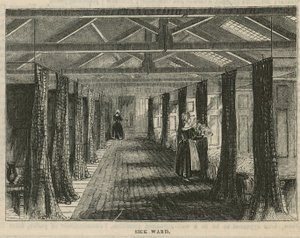 Royal Free Hospital, London: Sick Ward od English School