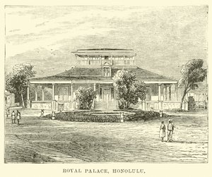 Královský palác, Honolulu od English School