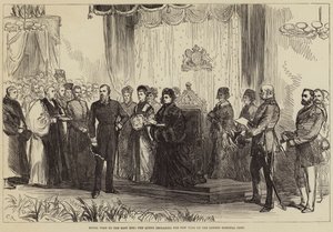 Královská návštěva v East Endu, královna prohlašuje otevření nového křídla londýnské nemocnice od English School