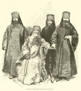 Ruské menšiny, Černé duchovenstvo od English School