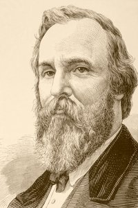 Rutherford Birchard Hayes (litho) od English School