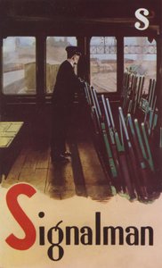 S, Signalman (barevná litografie) od English School