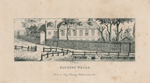 Sadlers Wells, než byl nahrazen Musick House and Spa od English School
