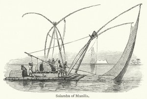 Salamba z Manilly (rytina) od English School
