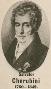 Salvator Cherubini (rytina) od English School