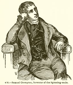 Samuel Crompton, vynálezce Spinning-Mezka od English School